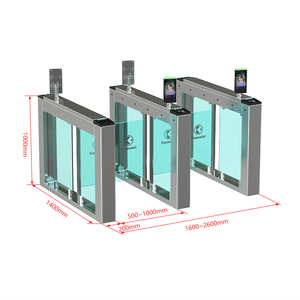 Outdoor Automatic Swing Gate <strong>Access</strong> <strong>Control</strong> With IC/<strong>ID</strong> <strong>Card</strong> <strong>Reader</strong> Electronic Door Security Swing Turnstile Gate - Product Image 6