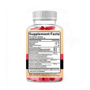 Gommose per il Supporto alla Menopausa Certificate GMP con Black Cohosh, Isoflavoni di Soia ed Estratto di Trifoglio Rosso per l'Equilibrio Ormonale Femminile - Product Image 2