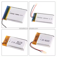LP401525 baterai 501525 3.7v 150mah 3.7v 150mah Pl501430 baterai Lipo 3.7v 150mah untuk mainan 3.7v 150mah li-po jst-ph 2-pin