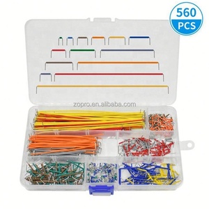 Paquete de 140, 560 y 840 cables de puente para breadboard, cables de conexión para breadboard - Product Image 4