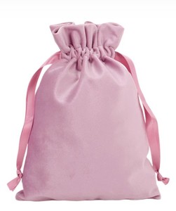 Lüks özel hollandalı kadife büzmeli mücevher kesesi torba kadife makyaj çantası kadife saç uzatma çantası - Product Image 3