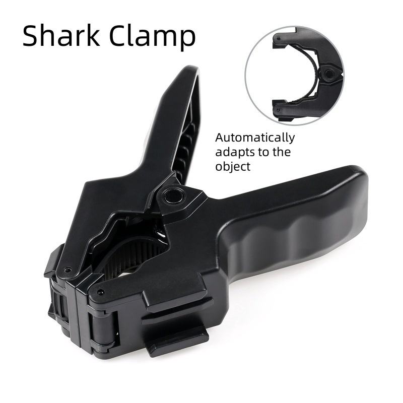 Hongdak Factory for GoPro Snake Bracket Bendable Curved Neck Shark Clamp Strong Clamp Bracket Sports Camera Accessories