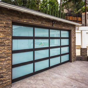 2020 Offre Spéciale automatique En Aluminium Trempé Verre <span class=keywords><strong>Porte</strong></span> <span class=keywords><strong>de</strong></span> <span class=keywords><strong>Garage</strong></span> En Verre Avec prix <span class=keywords><strong>pas</strong></span> <span class=keywords><strong>cher</strong></span> - Product Image 2