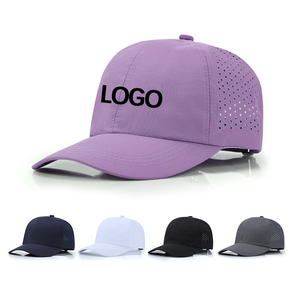 OEM <span class=keywords><strong>6</strong></span>-<span class=keywords><strong>Panel</strong></span> phẳng có thể điều chỉnh hiệu suất SNAPBACK HAT Laser đục lỗ Mũ bóng chày Mới 5-<span class=keywords><strong>panel</strong></span> cong đóng cửa - Product Image 6