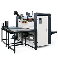 Machine à coudre les boîtes en carton semi-automatique à grande vitesse, machine à agrafer les cartons ondulés en une seule pièce pour l'usine d'emballage