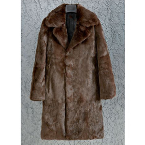 <span class=keywords><strong>Cappotto</strong></span> Carter in <span class=keywords><strong>Pelliccia</strong></span> di Coniglio Nera <span class=keywords><strong>con</strong></span> Revers da <span class=keywords><strong>Uomo</strong></span>, Giacche Lunghe Invernali da <span class=keywords><strong>Uomo</strong></span> in Vera <span class=keywords><strong>Pelliccia</strong></span> di Coniglio Taglie Forti - Product Image 6