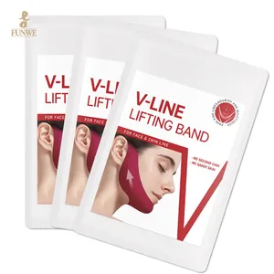 Chin Up Patch Double Chin Reducer Face Lifting Belt Bandage Anti Wrinkle Face Band V Line Lifting Chin Strap For Women