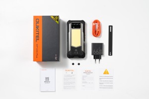 Smartphone robuste Oukitel WP100 Plus, batterie de 33000 mAh, charge rapide 66W, lampe de camping 1200 lumens, 5G, extérieur, industriel, étanche - Product Image 2