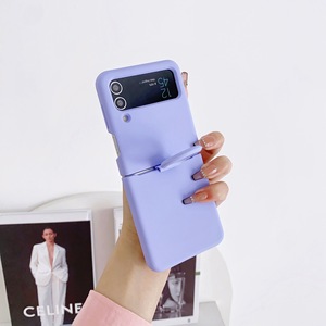 <span class=keywords><strong>Coque</strong></span> de téléphone en <span class=keywords><strong>silicone</strong></span> liquide antichoc de haute qualité pour Samsung <span class=keywords><strong>Z</strong></span> <span class=keywords><strong>Flip</strong></span> 3 <span class=keywords><strong>4</strong></span> 5 6 avec support anneau au design mignon et tendance - Product Image 6