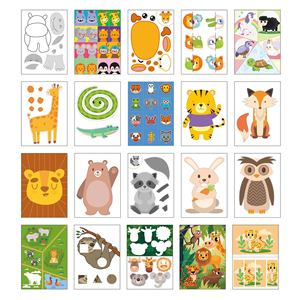 Set di Libri <span class=keywords><strong>per</strong></span> Tagliare Carta all'Ingrosso, Gioco Creativo Fai-da-te <span class=keywords><strong>per</strong></span> Bambini <span class=keywords><strong>per</strong></span> Sviluppare le Abilità con le Forbici - Product Image 5