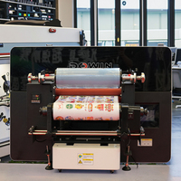 Impresora de Etiquetas UV DTF A3 Dowinprinter, Cabezales Duales XP600, Efecto de Relieve 3D, Impresión de Rollo a Rollo para Impresora de Uñas