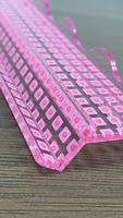 Support pour tuiles de Mahjong américain avec poussoir, vendu individuellement. Un ensemble de quatre poussoirs transparents de 20 pouces avec grille.