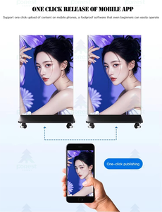 2025 en çok satan ayakta tip zemin ayakta mobil katlanabilir LED ekran - Product Image 4