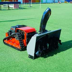 最新の産業用・DIYグレードハイブリッド油電併用除雪滑り止めロボット除雪機ラジコン式 - Product Image 1
