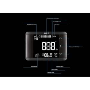 Termostato Inteligente Came, Negro, Montaje en Pared, Control por Bluetooth, Calefacción Doméstica, Calentador Eléctrico, Temperatura Ajustable - Product Image 5