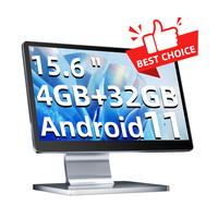 Système de caisse enregistreuse avec logo personnalisé, Android 11/14, écran tactile double, PC tout-en-un, système POS pour supermarchés et commerces de détail
