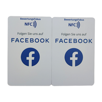 Individuell Bedruckte Metall-Matte PVC NFC Mitgliedskarte mit Ständer NTAG213/215/216 Chips Programmierbarer QR-Code Zahlungs-Hotelkarte