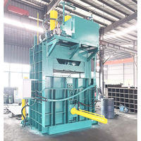 Compacteurs hydrauliques neufs pour ferraille métallique 60 tonnes, pour films, balles, presses et emballages, avec certificat CE