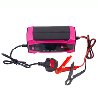 Chargeur de batterie automatique GEL AGM 12V10A 24V10A 180W avec coque ABS pour balayeuse électrique, chariot de golf, chariot élévateur, moto