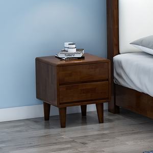 Vente en gros de lits modernes et simples pour la maison, lits en bois avec rangement - Product Image 6