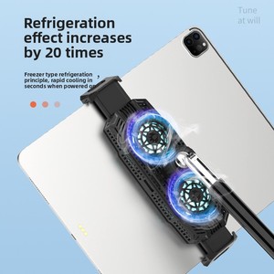 <span class=keywords><strong>Support</strong></span> de refroidissement semi-conducteur double usage pour téléphones et tablettes, idéal pour le streaming en direct et le gaming – Fabrication usine avec 18 ans d'expérience – Vente en gros - Product Image 2