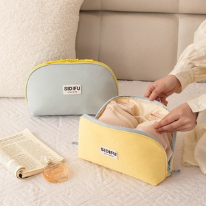 Sidifu Travel <b>Toiletry</b> Bag Large Capacity Portable Nylon Underwear <b>Storage</b> Bag for Women With Compartments - Product Image 1