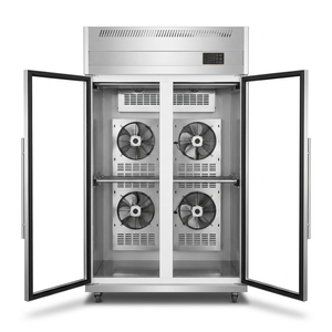 Vitrine <span class=keywords><strong>de</strong></span> présentation personnalisable en acier inoxydable à refroidissement par air pour la déshydratation et la conservation <span class=keywords><strong>de</strong></span> la canard <span class=keywords><strong>de</strong></span> <span class=keywords><strong>Pekin</strong></span> et <span class=keywords><strong>de</strong></span> l'oie - Product Image 2