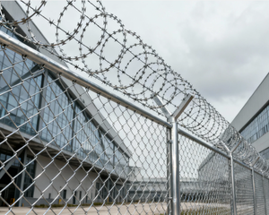 Clous anti-escalade en gros / Bobines de fil barbelé / Grillage en acier inoxydable galvanisé avec revêtement PVC certifié ISO9001 - Product Image 6