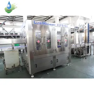 Automatic Drinking Water Filling Packaging Machine PET Bottle Bottling Capping Labeling Packaging Machinery