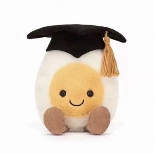 Jelly Cat Cadeaux de la saison des diplômes Souvenir populaire Lapin en peluche pour célébration Rembourré en coton PP Super doux au toucher Garçon - Product Image 5