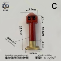 Nouveau conteneur en métal Gapless Turn Lock pièces de remorque raccords industriels connecteur de support d'angle