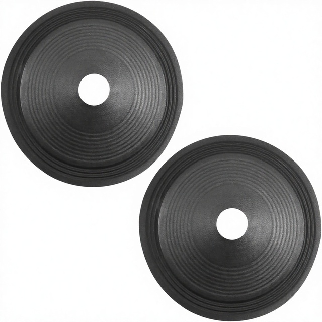 Paper Speaker Cone Subwoofer Cones Drum 1.4 Inches Inner Diameter 9.6 Inches Outside Diameter Rubber Surround Made in China