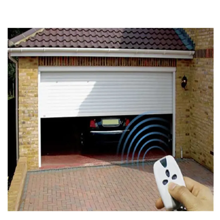 Automatic Aluminum Roller Shutter Garage Doors Prices With Remote Control For Car Garages And Commercial Stores