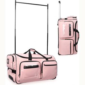 Échantillon Gratuit Usine OEM Meilleures Ventes Sac de Danse Pliable à Roulettes Sac de Voyage pour Danse avec Porte-Vêtements Sacs de Voyage - Product Image 2