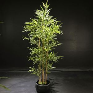 artificial plant artificial bonsai tree decorative tree plant with pot plastic fake artificial bamboo tree