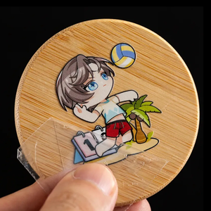 カスタム3D Uv Dtf転送ステッカーパーソナライズ印刷ラベル透明防水Uv転送ステッカー - Product Image 3