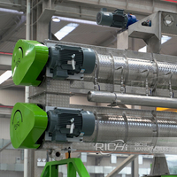 Machine à fabriquer des aliments pour animaux RICHI - CE 1-40T/H, performance stable, acier inoxydable, machine à granulés d'aliments pour poulets, porcs et animaux