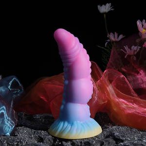 カスタム巨大なリアルなルミナスソフトシリコンディルドおもちゃ女性の大人のカップルのためのアナルマネキン液体のような大人のおもちゃ - Product Image 2