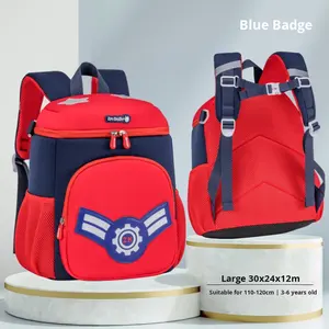 Nouveau <span class=keywords><strong>sac</strong></span> à <span class=keywords><strong>dos</strong></span> <span class=keywords><strong>de</strong></span> dessin animé mignon pour garçons filles amusant Double <span class=keywords><strong>sac</strong></span> à bandoulière caractéristique étanche doublure en Nylon fermeture à glissière - Product Image 6