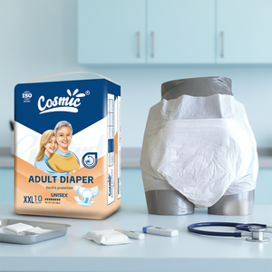 Pañales para Adultos Mayores | Tamaño 4XL de pañales de alta absorción para <span class=keywords><strong>ancianos</strong></span> | Fabricante de pañales desechables OEM - Product Image 1