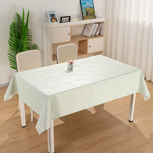 <span class=keywords><strong>Tovaglia</strong></span> in PVC RNPT con Effetto Piuma Sfumato Bianco, Rotolo di <span class=keywords><strong>Tovaglia</strong></span> in Plastica per Ristoranti, <span class=keywords><strong>Tovaglia</strong></span> Rettangolare - Product Image 5