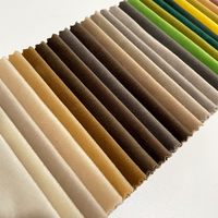 Tissu en velours California Dining Chairs Tissus d'ameublement Tissu en velours vert olive pour canapé