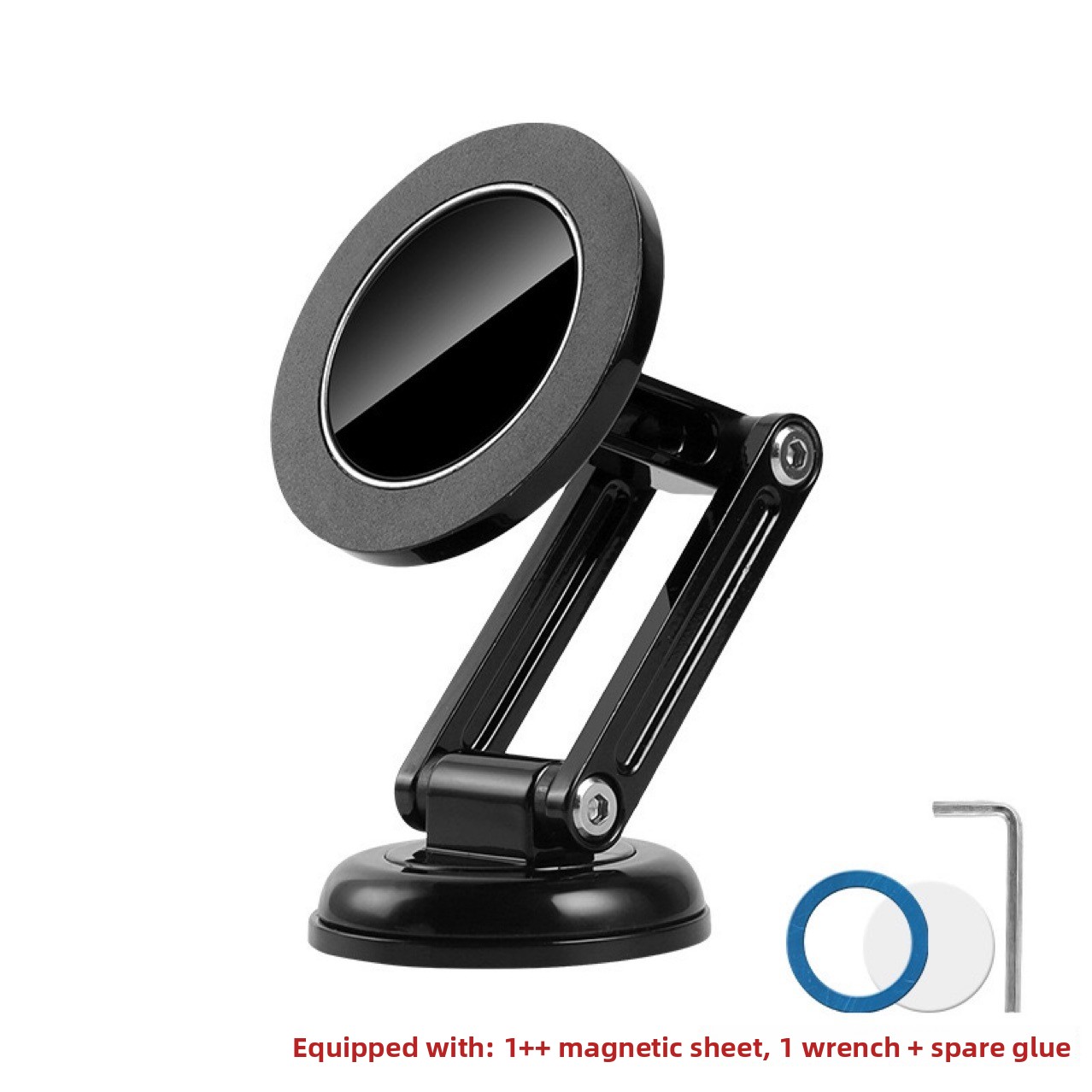 Product Summary: 2025 New Arrival Aluminum Alloy Magnetic Car Phone Holder - Universal Mobile Phone