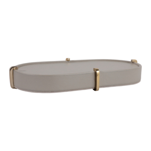 Vassoio Decorativo in Pelle, Centrotavola Moderno per Tavolino da Caffè, Camera da Letto, Bagno, Espositore per Vanità - Product Image 3