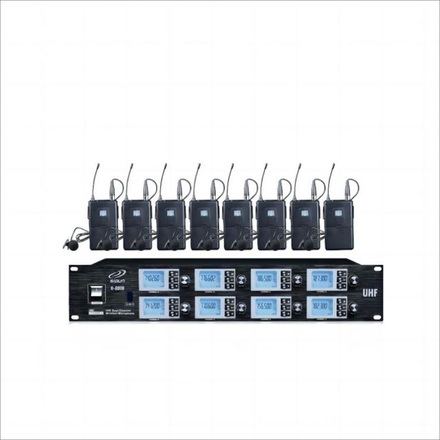 Multifunctional Uhf Wireless Professional Microphone System for Wholesales Senheiser Wireless Microphone