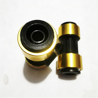 Nuevo Conector Neumático Rápido Lanteng JY-001 a Prueba de Explosiones con Carcasa de Latón, Adaptador Recto para Manguera de Aire y Tubo de Nylon