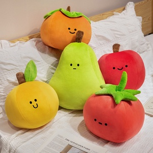 Hot Selling Artificial Vegetables <b>Plush</b> Toys Jelly <b>Cat</b> Stuffed Animal Toys Fruit and Vegetable Series Fruit Party Toys - Product Image 2