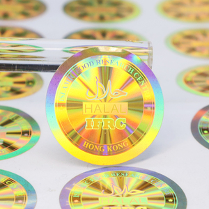 Tùy Chỉnh 3D Ba Chiều Dính Sticker Tamper-Proof Pet Chống Hàng Giả Mã Thanh Nhãn Cho Thực Phẩm Rượu Vang Xăng Sô Cô La Hình Dạng Tùy Chỉnh - Product Image 4