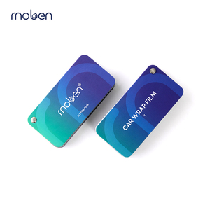 Moben Ultra Coloré 1.52*18m/rouleau Film PET à changement de couleur Autocollant adhésif anti-bulles d'air pour carrosserie complète de voiture/auto - Product Image 5