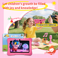 Tablet PC Infantil de 7 Pulgadas, HD Quad Core 1024x600, Aplicaciones Educativas, Juegos de Rompecabezas, 2GB, Wi-Fi, Nueva, Silicona, MTK